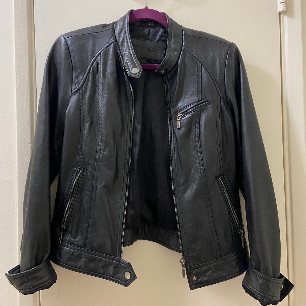 Whet blu Women's Motocross Leather Jacket